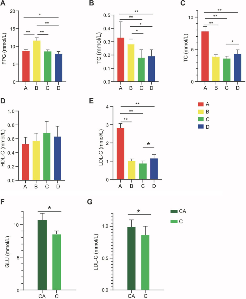 The beneficial effects of exercise on glucose and lipid metabolism during statin therapy is partially mediated by changes of the intestinal flora.