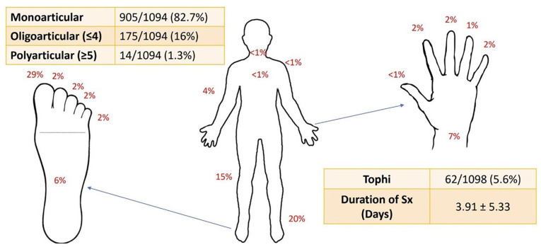 Representation Rate and Management of Gout for Patients Discharged From Emergency Departments in Illawarra Shoalhaven Local Health District.