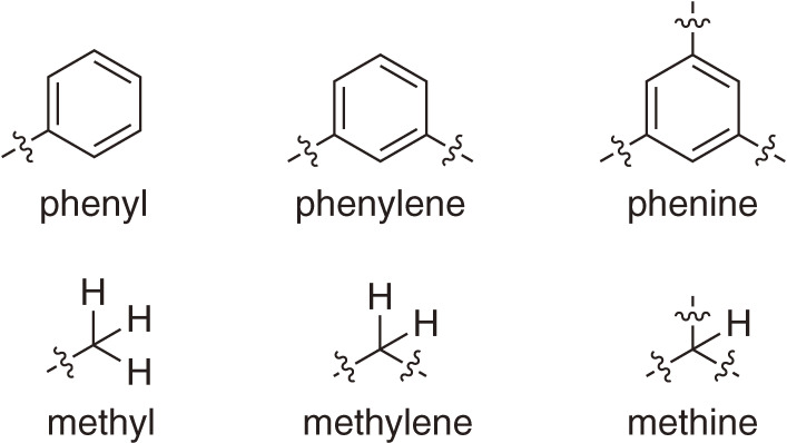 Phenine design for nanocarbon molecules.