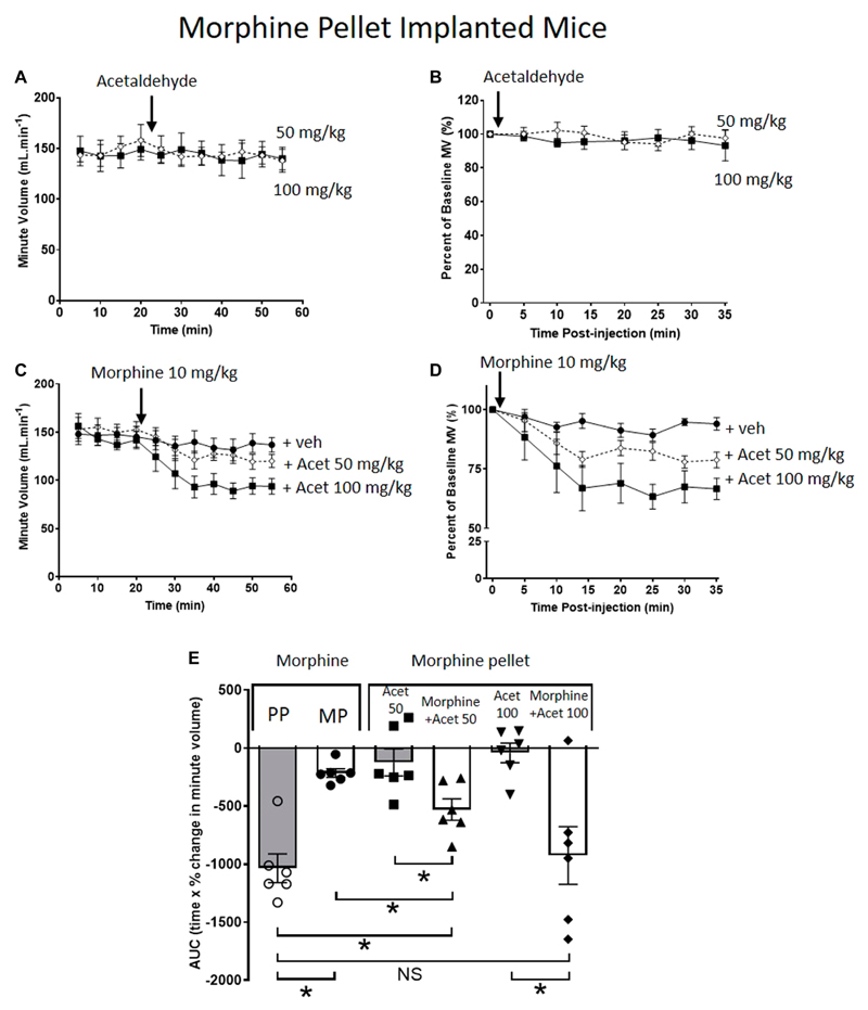 Role of Acetaldehyde in Ethanol Reversal of Tolerance to Morphine-Induced Respiratory Depression in Mice.