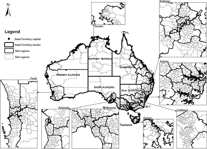 The role of visa class in the location choices of immigrants in Australia at the regional and neighbourhood scales.