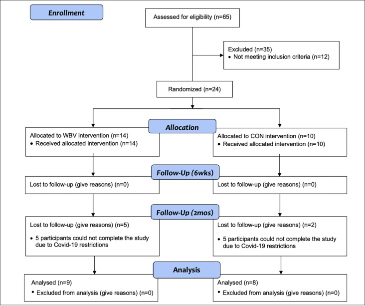 Effects of Controlled Whole-body Vibration Training on Balance and Fall Outcomes Among Healthy Older Adults: A 6-Week Pilot Study.