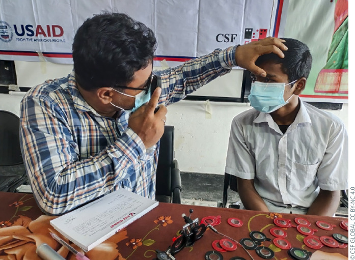 Comprehensive eye care for children in rural Bangladesh: community- and school-based service models.