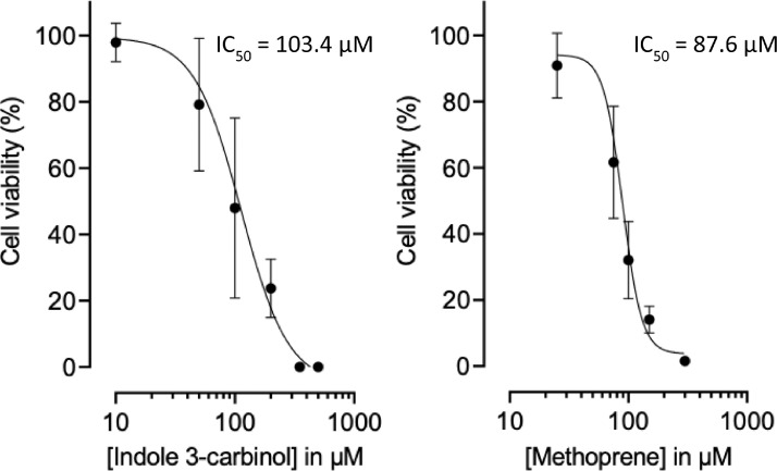 Spodoptera frugiperda Sf9 cells as a model system to investigate the role of detoxification gene expression in response to xenobiotics