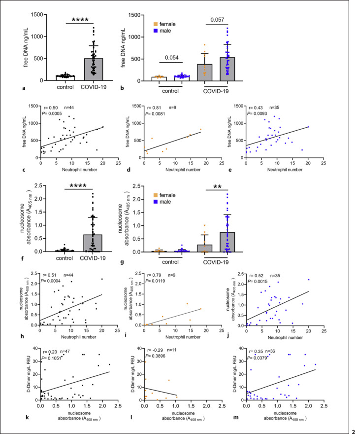 Impaired Degradation of Neutrophil Extracellular Traps: A Possible Severity Factor of Elderly Male COVID-19 Patients.