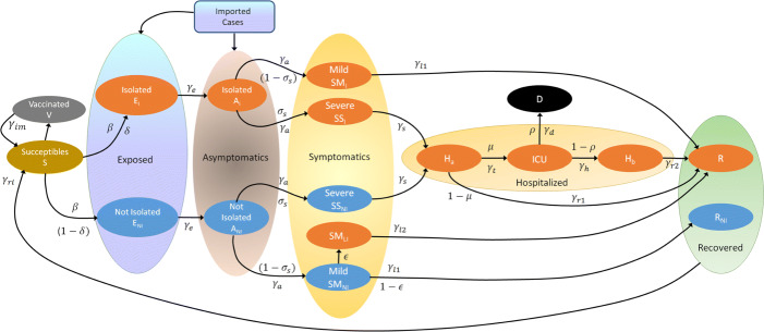 Extended SEIR Model for Health Policies Assessment Against the COVID-19 Pandemic: the Case of Argentina.