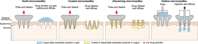 Microneedle systems for delivering nucleic acid drugs.