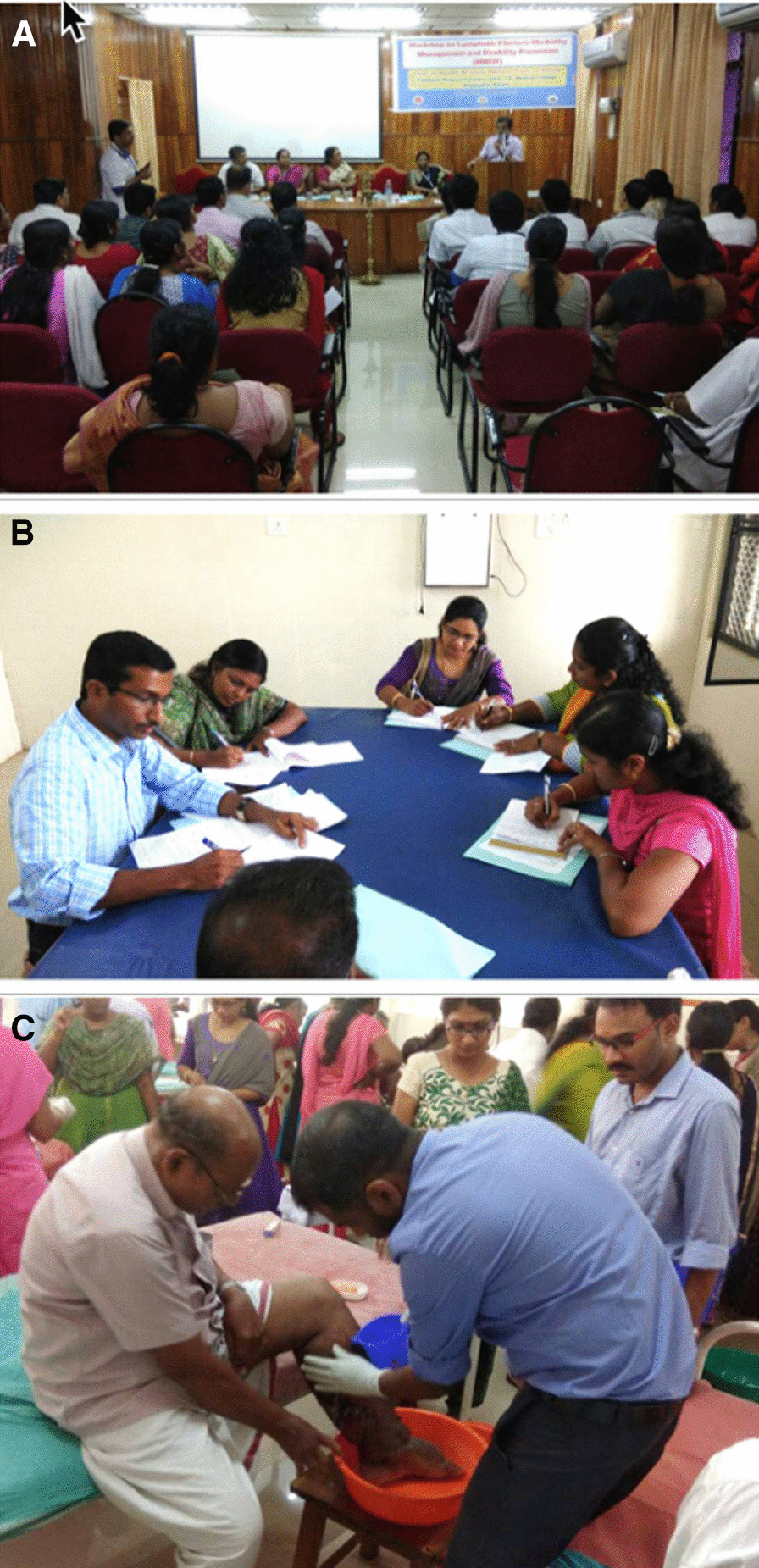 Scaling-up filariasis lymphoedema management into the primary health care system in Kerala State, Southern India: a case study in healthcare equity.