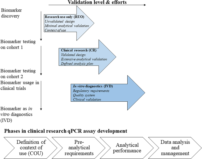 Consensus guidelines for the validation of qRT-PCR assays in clinical research by the CardioRNA consortium.