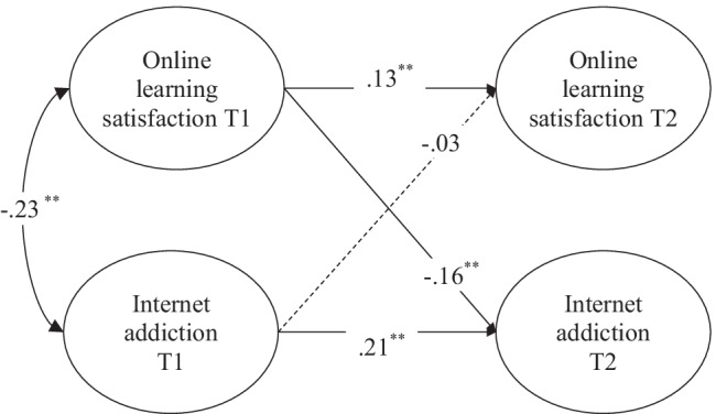 Online Learning Satisfaction and Internet Addiction During Covid-19 Pandemic: A Two-Wave Longitudinal Study.