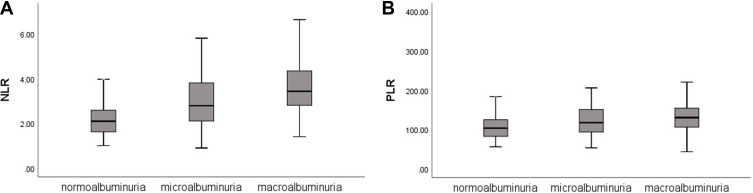 Association of Neutrophil-to-Lymphocyte Ratio and Platelet-to-Lymphocyte Ratio with Diabetic Kidney Disease in Chinese Patients with Type 2 Diabetes: A Cross-Sectional Study.