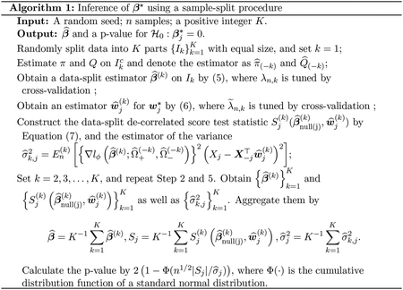 Estimation and inference on high-dimensional individualized treatment rule in observational data using split-and-pooled de-correlated score.