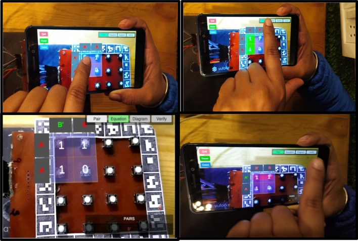 Evaluating system usability of mobile augmented reality application for teaching Karnaugh-Maps.