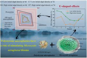 Responses of bloom-forming Microcystis aeruginosa to polystyrene microplastics exposure: Growth and photosynthesis