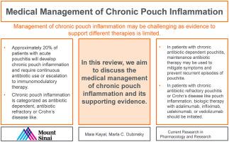 Medical management of chronic pouch inflammation