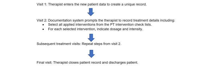 Web-Based System to Capture Consistent and Complete Real-world Data of Physical Therapy Interventions Following Total Knee Replacement: Design and Evaluation Study.