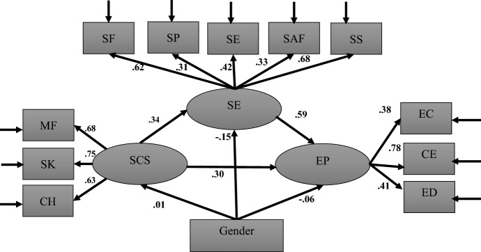 Mediating Effects of Self-Esteem on the Relationship Between Self-Compassion and Empathy Among Vietnamese University Students.