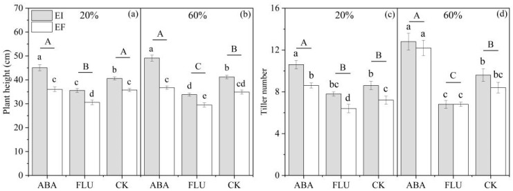 Abscisic Acid May Play a Critical Role in the Moderating Effect of <i>Epichloë</i> Endophyte on <i>Achnatherum inebrians</i> under Drought Stress.