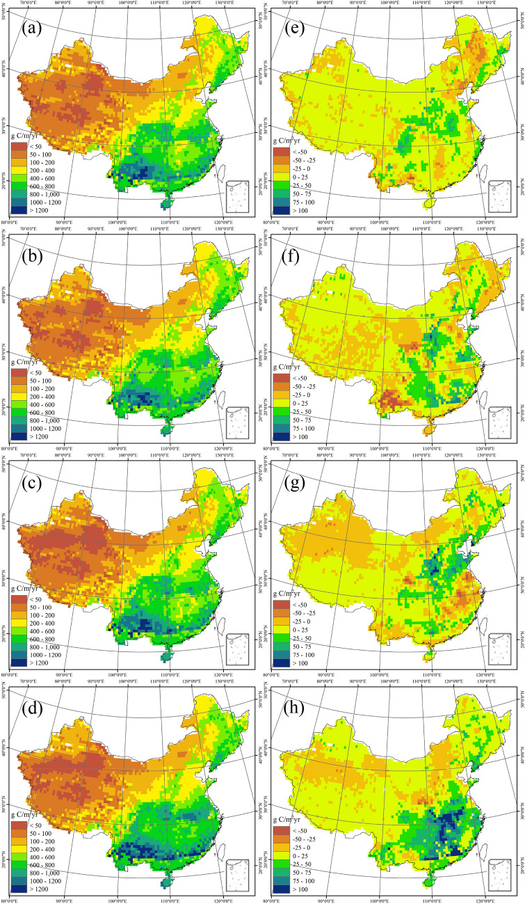 China’s terrestrial ecosystem carbon balance during the 20th century: an analysis with a process-based biogeochemistry model