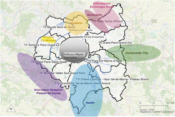 Digital entrepreneurship indicator (DEI): an analysis of the case of the greater Paris metropolitan area.