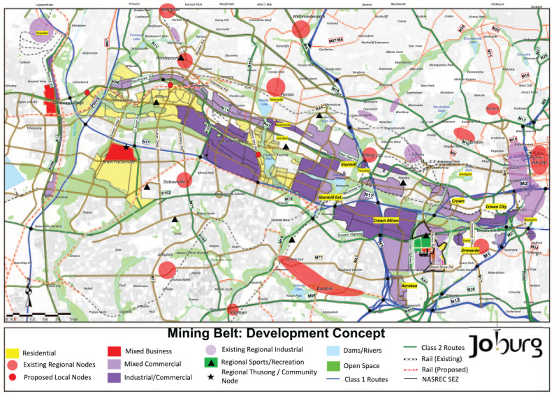 Towards a cooperative urbanism? An alternative conceptualization of urban development for Johannesburg's mining belt.