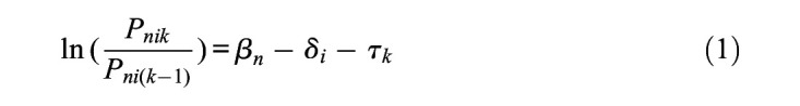 Non-iterative Conditional Pairwise Estimation for the Rating Scale Model.