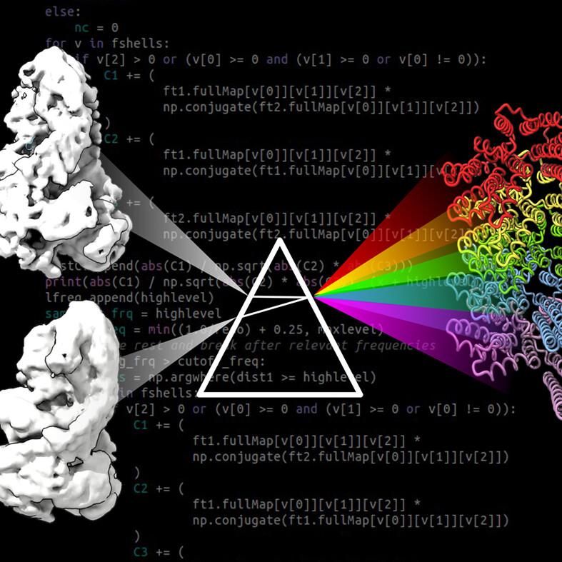 Integrating model simulation tools and cryo-electron microscopy