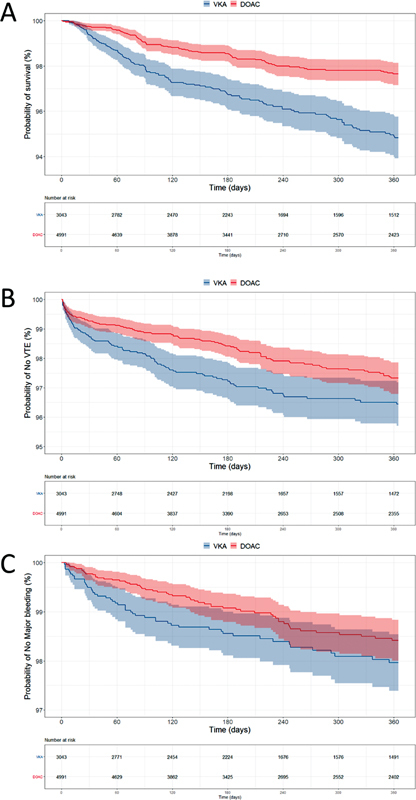 On-treatment Comparative Effectiveness of Vitamin K Antagonists and Direct Oral Anticoagulants in GARFIELD-VTE, and Focus on Cancer and Renal Disease.