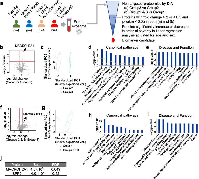 Next-generation proteomics of serum extracellular vesicles combined with single-cell RNA sequencing identifies MACROH2A1 associated with refractory COVID-19.