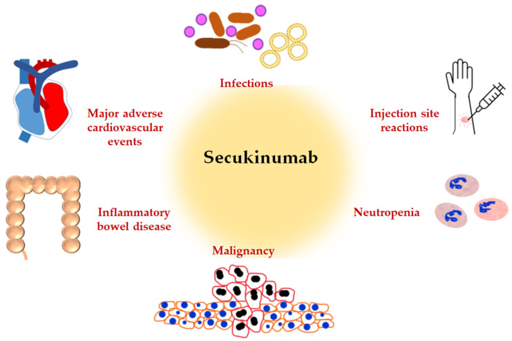 A Review of the Safety of Interleukin-17A Inhibitor Secukinumab.