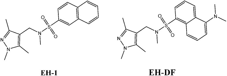 Synthesis of fluorescently labeled pyrazole derivative induceing a triple response in <i>Arabidopsis</i> seedlings.