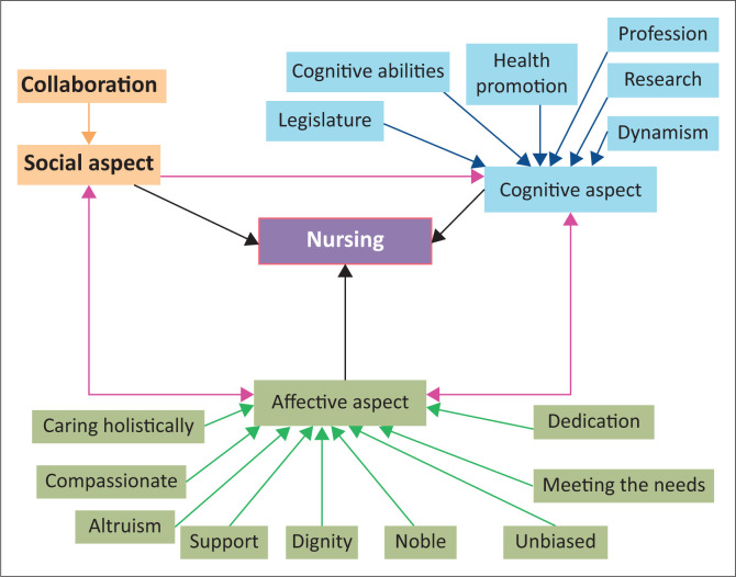 Interpretation of the concept 'nursing': Utilisation in nursing education and practice.