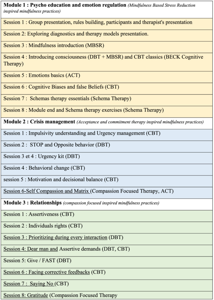 Just try it: Preliminary results of a six-month therapy for borderline personality disorder.