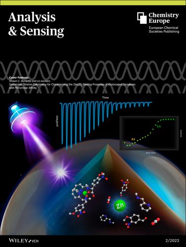 Cover Feature: Isothermal Titration Calorimetry for Characterizing the Zinc(II)-Binding Properties of Photocaged Complexes with Micromolar Affinity (Anal. Sens. 2/2023)