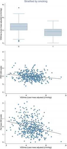 Detailed investigation of multiple resting cardiovascular parameters in relation to physical fitness