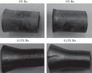 Specific Features of Ruthenium Influence on Corrosion Characteristics of Different Titanium Alloys