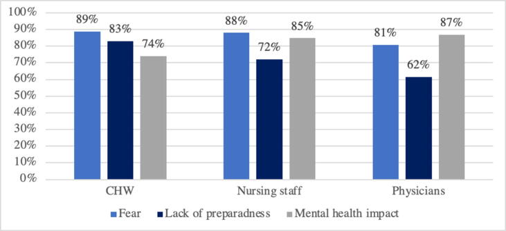 The impact of the COVID-19 pandemic in the frontline health workforce: Perceptions of vulnerability of Brazil’s community health workers