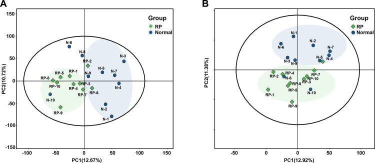 Potential prognostic markers of retained placenta in dairy cows identified by plasma metabolomics coupled with clinical laboratory indicators.