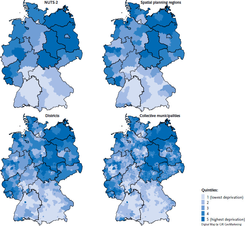 German Index of Socioeconomic Deprivation (GISD): Revision, update and applications.