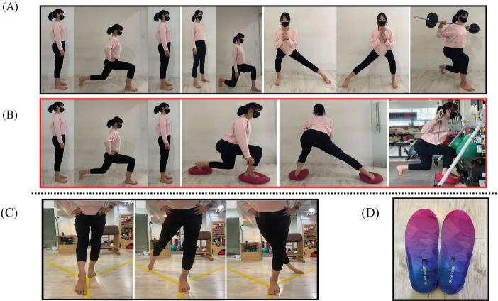 Effects of an 8-week lunge exercise on an unstable support surface on lower-extremity muscle function and balance in middle-aged women.