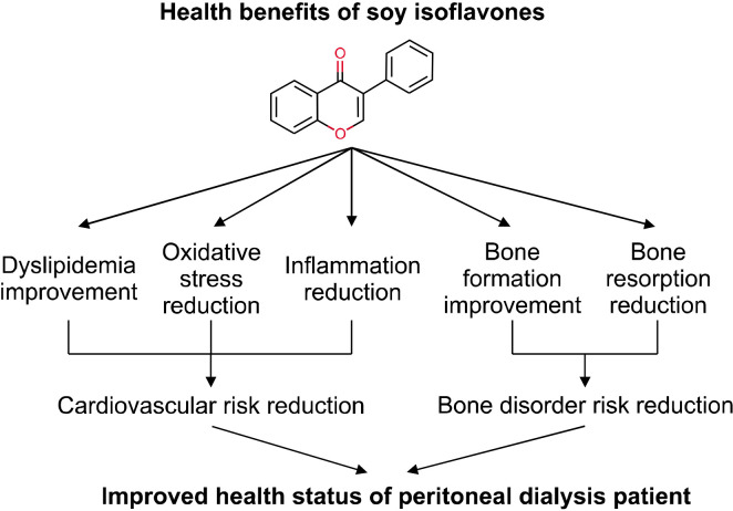 Review of Isoflavones and Their Potential Clinical Impacts on Cardiovascular and Bone Metabolism Markers in Peritoneal Dialysis Patients.