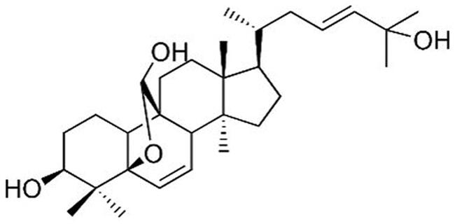 Investigation of cell cytotoxic activity and molecular mechanism of 5β,19-epoxycucurbita-6,23(<i>E</i>)-diene-3β,19(<i>R</i>),25-triol isolated from <i>Momordica charantia</i> on hepatoma cells.