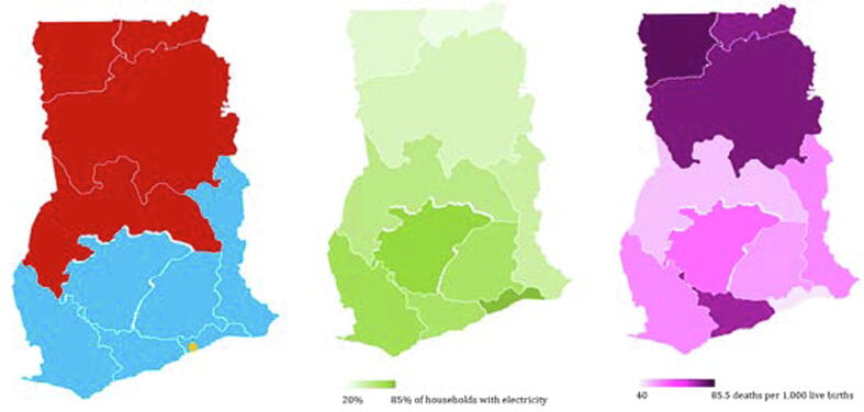 Subnational variations in electricity access and infant mortality: Evidence from Ghana