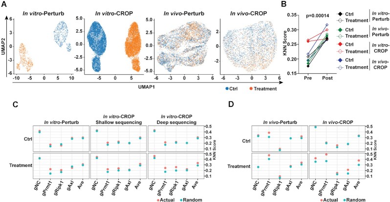 Single-cell CRISPR immune screens reveal immunological roles of tumor intrinsic factors.