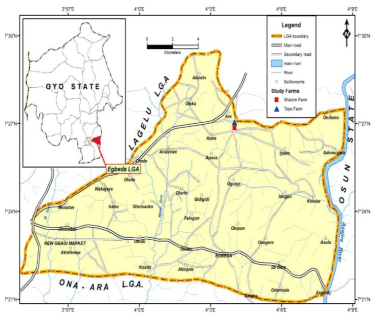 Occurrence of veterinary antibiotics in poultry manure from two farms in Ibadan, Nigeria: Ecotoxicological implications in manure-amended soil.