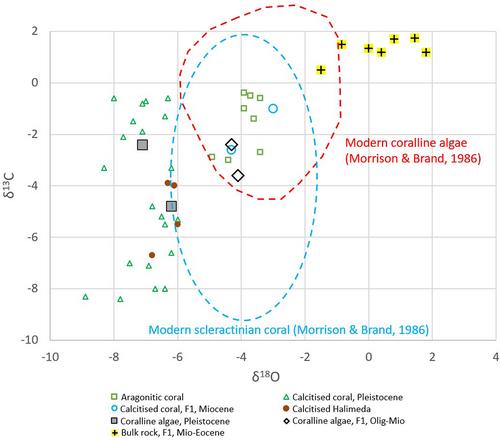 Deep marine diagenesis, offshore Hawaii and Enewetak, with implications for older carbonates