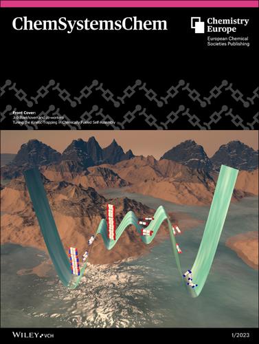 Front Cover: Tuning the Kinetic Trapping in Chemically Fueled Self-Assembly (ChemSystemsChem 1/2023)