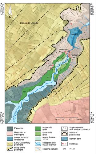 Structure, evolutionary context and chronological data of the Monforte de Moyuela Roman dam (Ebro Basin, NE of Spain)