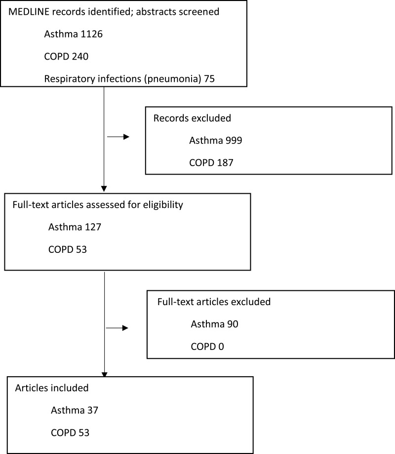 Deriving a Standardised Recommended Respiratory Disease Codelist Repository for Future Research.