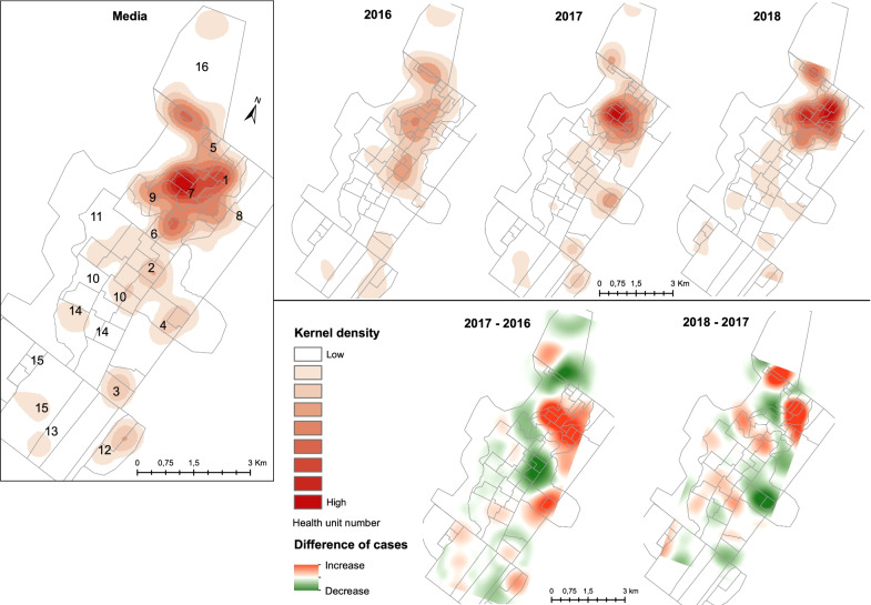 Spatio-temporal analysis of leprosy risks in a municipality in the state of Mato Grosso-Brazilian Amazon: results from the leprosy post-exposure prophylaxis program in Brazil.